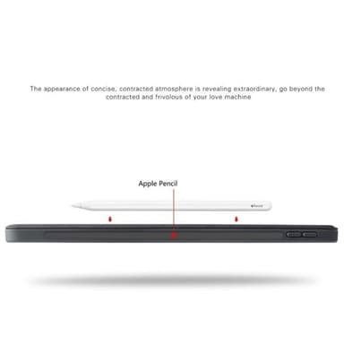 Konstläderfodral med pennhållare till iPad Pro 12,9"" 2018