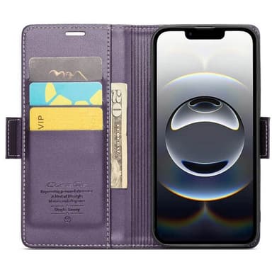 CaseMe mobilfodral 023 iPhone 16e - Lila