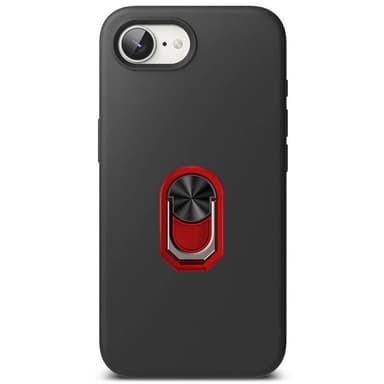 TPU ring skal iPhone 16e - Röd