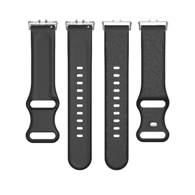 Silikonarmband för Samsung Galaxy Fit3 Svart