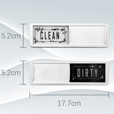 Magnet för Diskmaskin Ren/Smutsig skylt