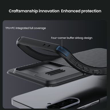 NILLKIN Samsung A36 5G CamShield Pro Series Skal - Svart