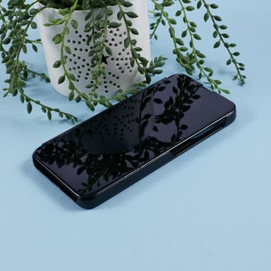 SKALO Samsung A36 5G Clear View Plånboksfodral - Svart