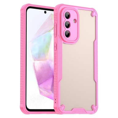 SKALO Samsung A36 5G Armor Hybrid Frosted Skal - Rosa