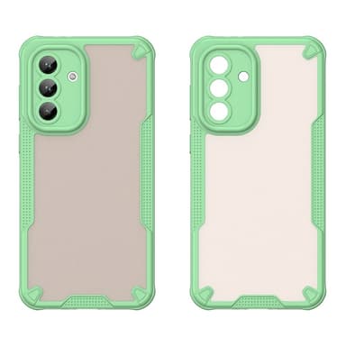 SKALO Samsung A36 5G Armor Hybrid Frosted Skal - Grön