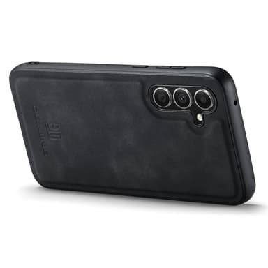 DG MING Samsung A36 5G Premium PU-Läder Hybrid Skal - Svart