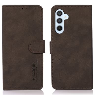 SKALO Samsung A36 5G KHAZNEH Plånboksfodral - Brun