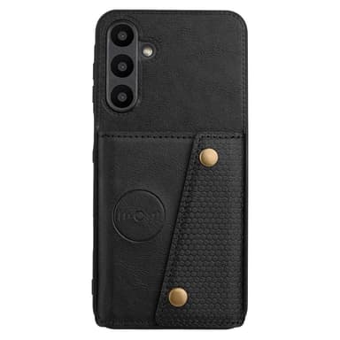 SKALO Samsung A26 5G PU-Läder 2-Kortfack Skal - Svart