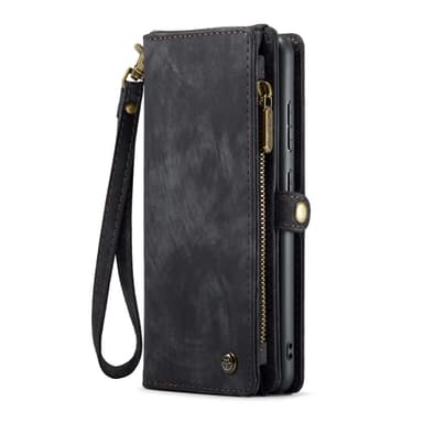 CaseMe Samsung A36 5G 008 BIg Wallet 2in1 Magnet Plånboksfodral - Svart
