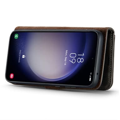 DG MING Samsung A56 5G 2-i-1 Magnet Plånboksfodral - Grå