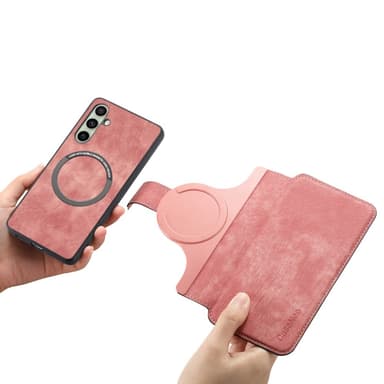 SKALO Samsung A26 5G CASENEO MW-03 Plånboksfodral - Rosa