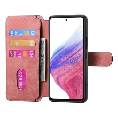 SKALO Samsung A26 5G CASENEO MW-03 Plånboksfodral - Rosa
