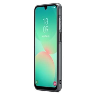 DG MING Samsung A26 5G Premium PU-Läder Hybrid Skal - Svart