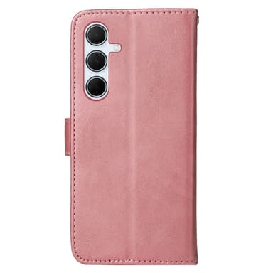 SKALO Samsung A36 5G PU-läder Plånboksfodral - Rosa