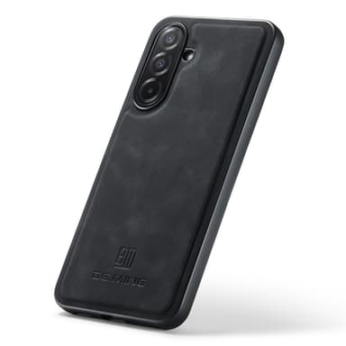 DG MING Samsung A26 5G Premium PU-Läder Hybrid Skal - Svart