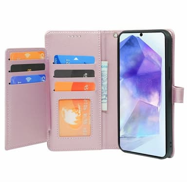 SKALO Samsung A26 5G 9-FACK Plånboksfodral - Roséguld