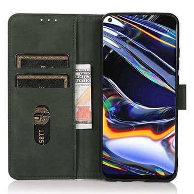 SKALO Samsung A56 5G KHAZNEH Plånboksfodral - Grön