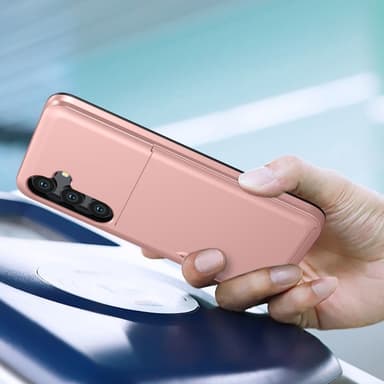 SKALO Samsung A36 5G Armor Korthållare Skal - Blå