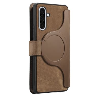 SKALO Samsung A36 5G CASENEO MW-03 Plånboksfodral - Brun