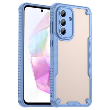 SKALO Samsung A56 5G Armor Hybrid Frosted Skal - Blå
