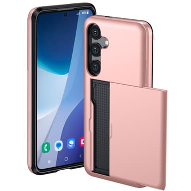SKALO Samsung A36 5G Armor Korthållare Skal - Blå