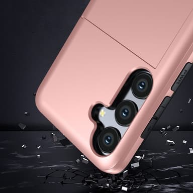 SKALO Samsung A36 5G Armor Korthållare Skal - Blå