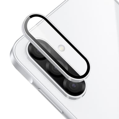 SKALO Samsung A36 5G ENKAY Kameraskydd Metallring - Silver