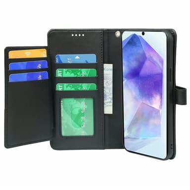 SKALO Samsung A26 5G 9-FACK Plånboksfodral - Svart