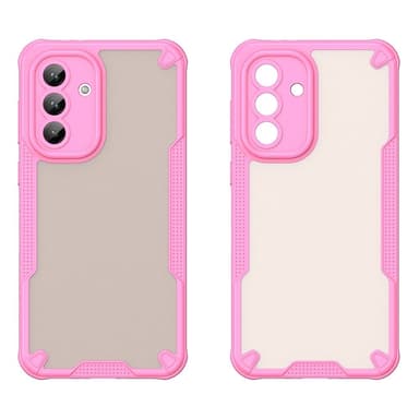 SKALO Samsung A56 5G Armor Hybrid Frosted Skal - Rosa