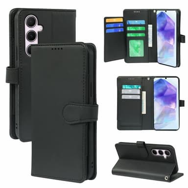 SKALO Samsung A26 5G 9-FACK Plånboksfodral - Svart