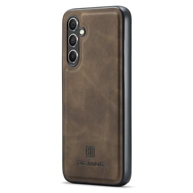 DG MING Samsung A36 5G Premium PU-Läder Hybrid Skal - Mörkbrun