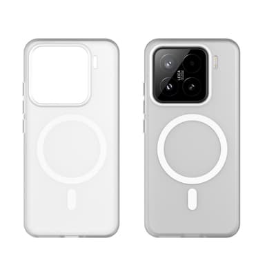 SKALO Xiaomi 15 Matt Translucent Hybrid Skal - Vit