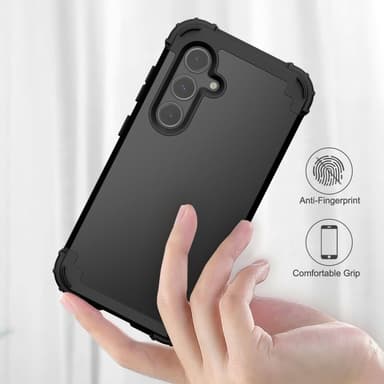 SKALO Samsung A36 5G Armor L-Style Skal - Svart