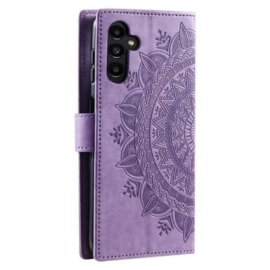 SKALO Samsung A26 5G Mandala Plånboksfodral - Lila