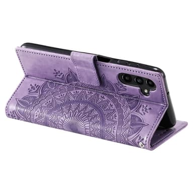 SKALO Samsung A26 5G Mandala Plånboksfodral - Lila