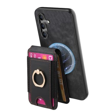 SKALO Xiaomi 15 2-i-1 Magnetisk korthållare Skal - Svart