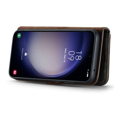 DG MING Samsung A36 5G 2-i-1 Magnet Plånboksfodral - Grå