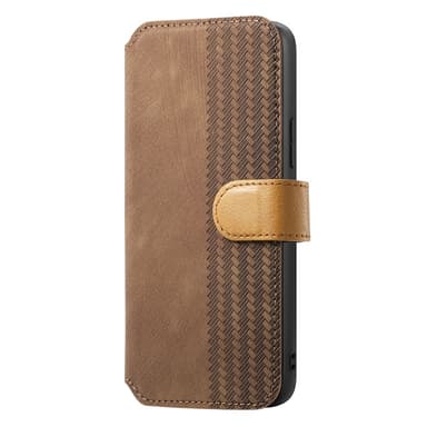 SKALO Samsung A26 5G SW-01 Retro PU-Läder Plånboksfodral - Brun