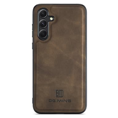 DG MING Samsung A36 5G Premium PU-Läder Hybrid Skal - Mörkbrun
