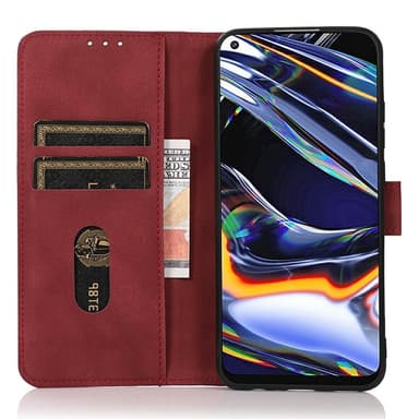 SKALO Samsung A26 5G KHAZNEH Plånboksfodral - Röd