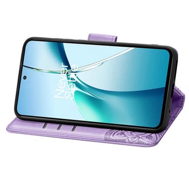 SKALO Nothing Phone (3a) 5G Mandala Butterfly Plånboksfodral - Lila