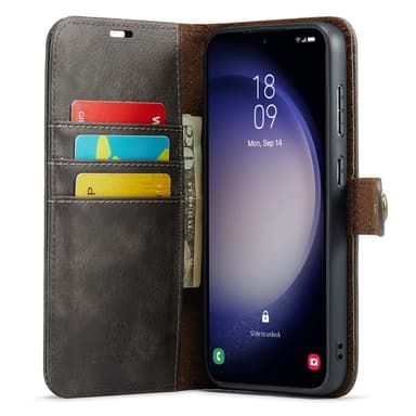 DG MING Samsung A36 5G 2-i-1 Magnet Plånboksfodral - Grå