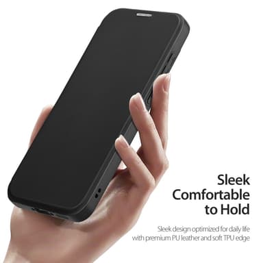 DUX DUCIS Samsung A56 5G Skin X Pro Plånboksfodral - Svart
