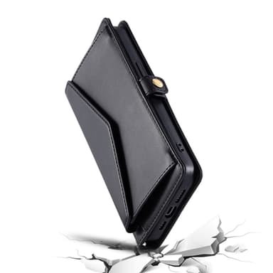 SKALO Samsung A26 5G PU-Läder Envelope Plånboksfodral - Svart
