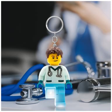LEGO LED nyckelkedja (doctor)