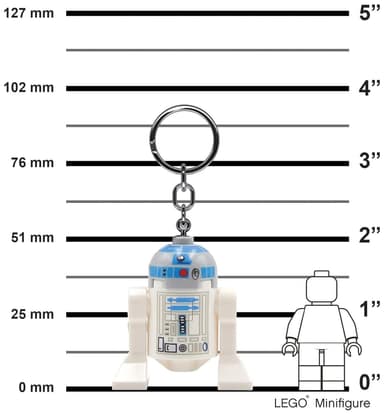 LEGO LED nyckelkedja (R2-D2)