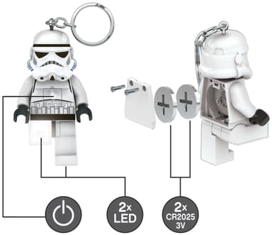 LEGO LED nyckelkedja (Storm Trooper)