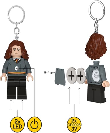 LEGO LED nyckelkedja (Hermione Granger)