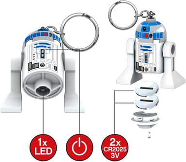 LEGO LED nyckelkedja (R2-D2)