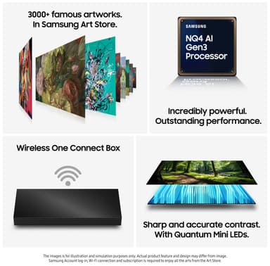 Samsung 85” The Frame Pro 4K MiniLED Smart TV (2025)